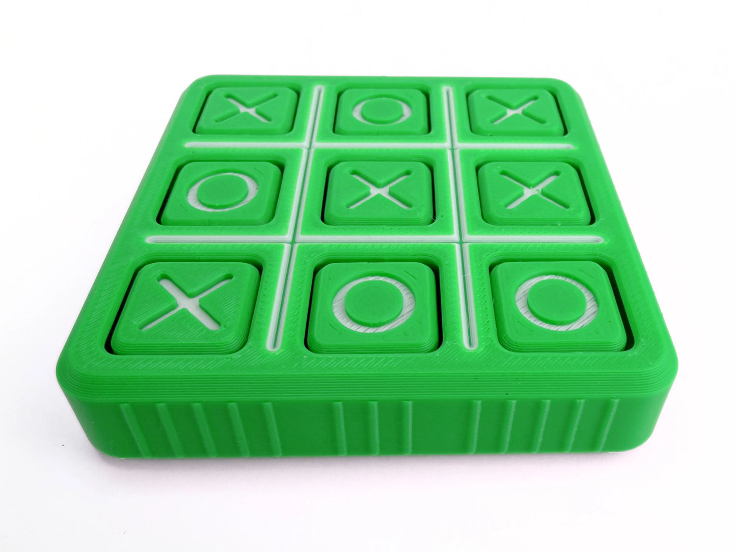 Fidget Toy Anti Stress Tic Tac Toe Spiel mit drehbaren X O Feldern Reisespiel Geschenk für Kinder Teenager und Schreibtisch