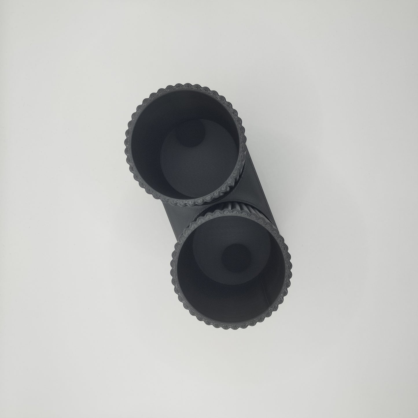 Ribbed Toothbrush Set – 3D-gedrucktes Zahnputzbecher-Set mit passender Ablage