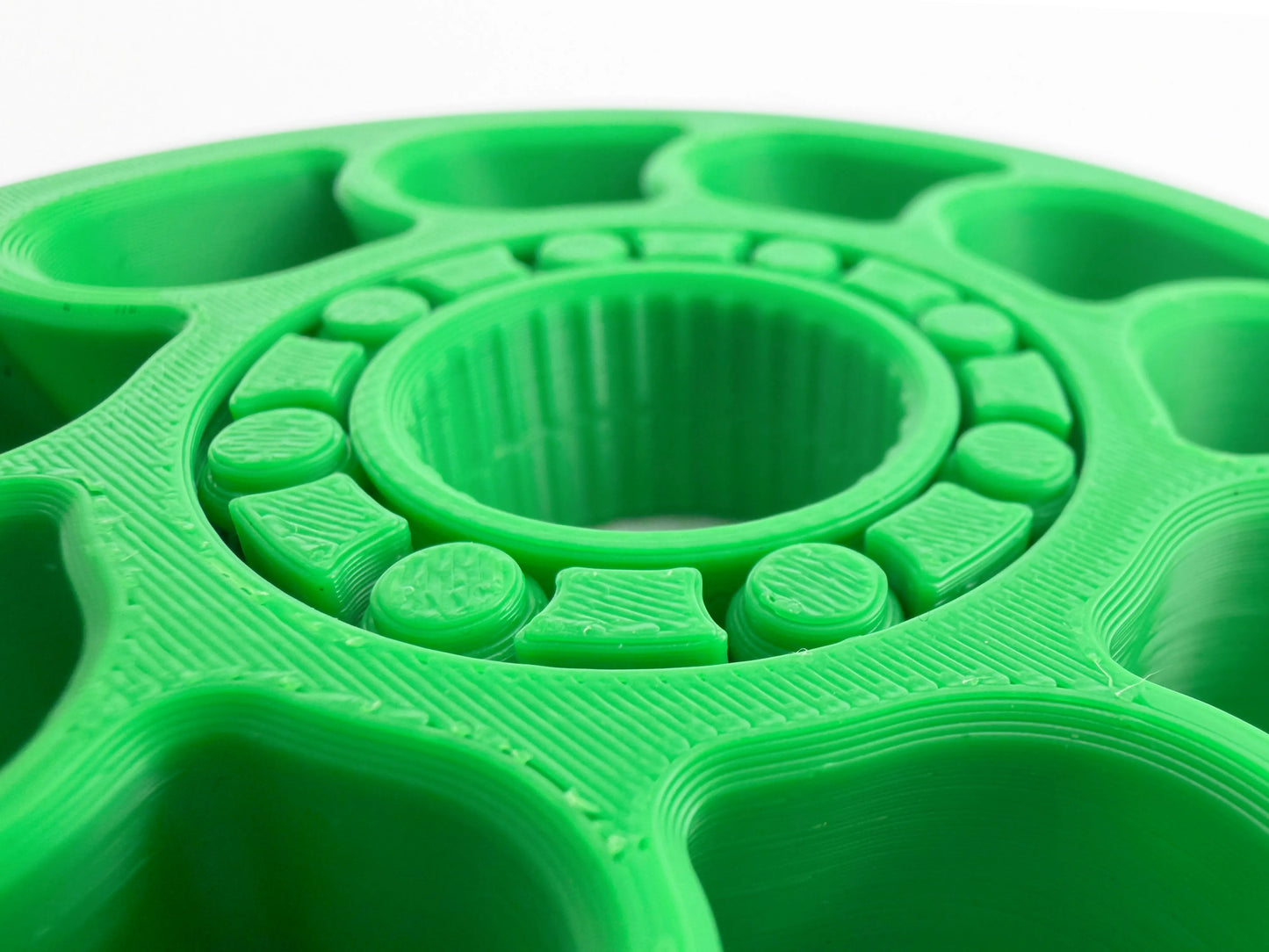 Fidget Spinner Anti Stress extremer Lager Spinner mit langer Drehzeit Technik Gadget Geschenk für Schreibtisch und Maker