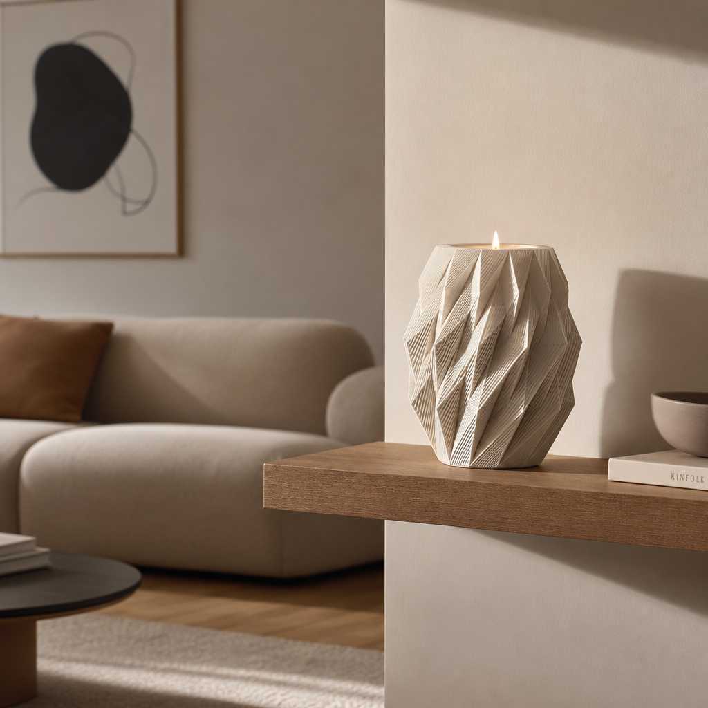Wohnzimmer neu gestalten: 5 minimalistische 3D-Deko-Stücke