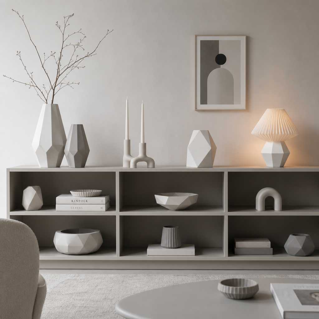 3D-Druck Wohndekoration: Minimalistische Ideen fürs Zuhause