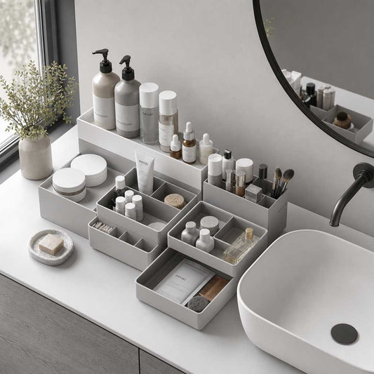Ordnung mit Stil: 3D-gedruckte Organizer für Bad und Küche