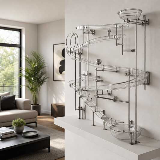 Kugelbahn Wohnaccessoire: Faszination Bewegung und Design