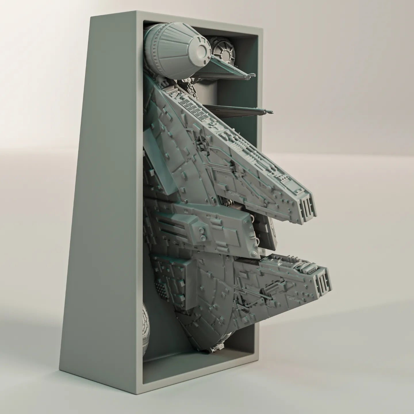 Book Nook Bücherregal Deko Sci Fi Raumschiff Weltraumschlacht Regal Nische Geschenk