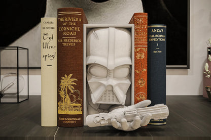 Book Nook Bücherregal Deko dunkle Sci Fi Masken Regal Nische Wanddeko Geschenk