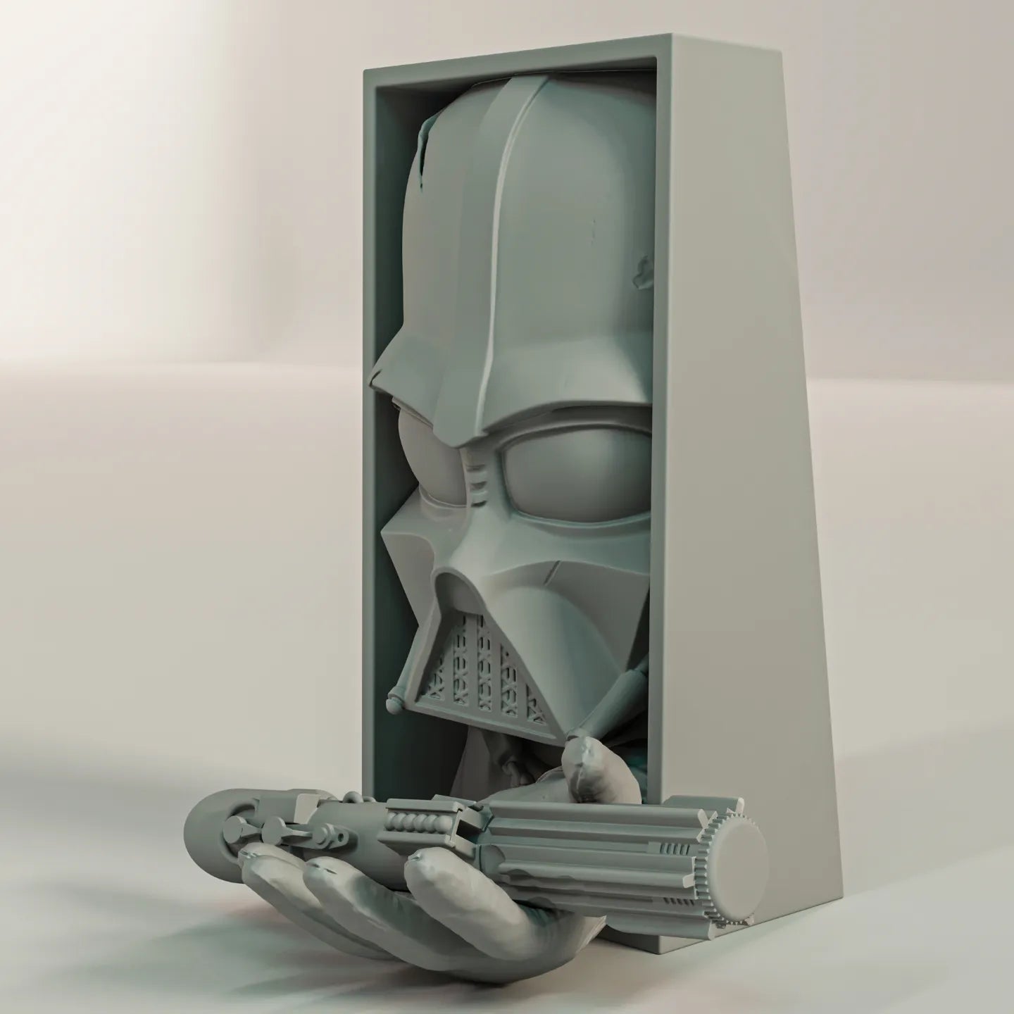 Book Nook Bücherregal Deko dunkle Sci Fi Masken Regal Nische Wanddeko Geschenk