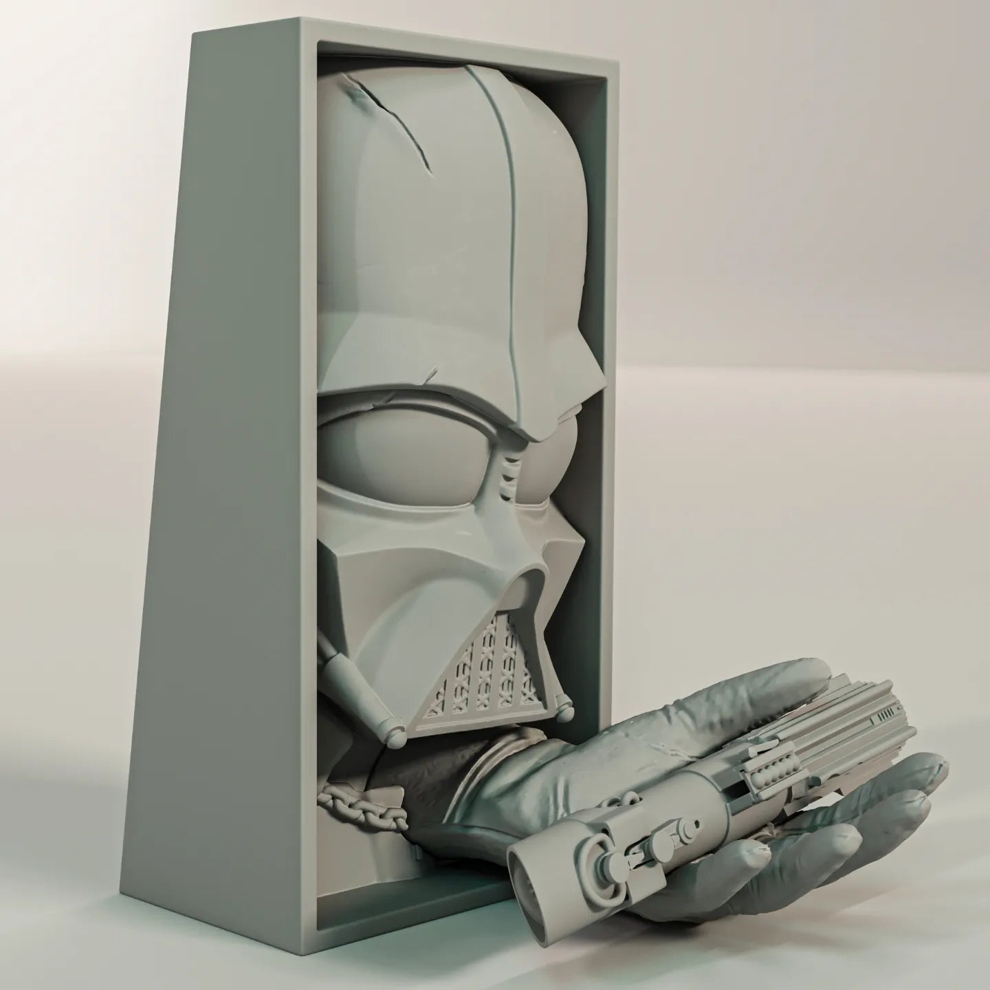 Book Nook Bücherregal Deko dunkle Sci Fi Masken Regal Nische Wanddeko Geschenk