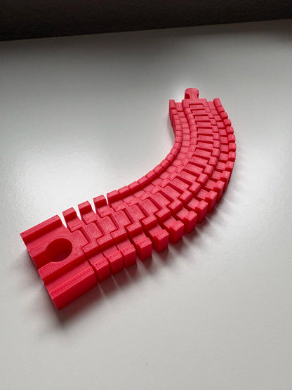 Schiene flexibel für Holzeisenbahn Zubehör kompatibel mit Brio IKEA Hape Schiene für Kinder