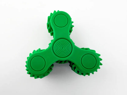 Fidget Spinner Anti Stress Zahnrad Spinner mit futuristischem Design Technik Gadget Geschenk