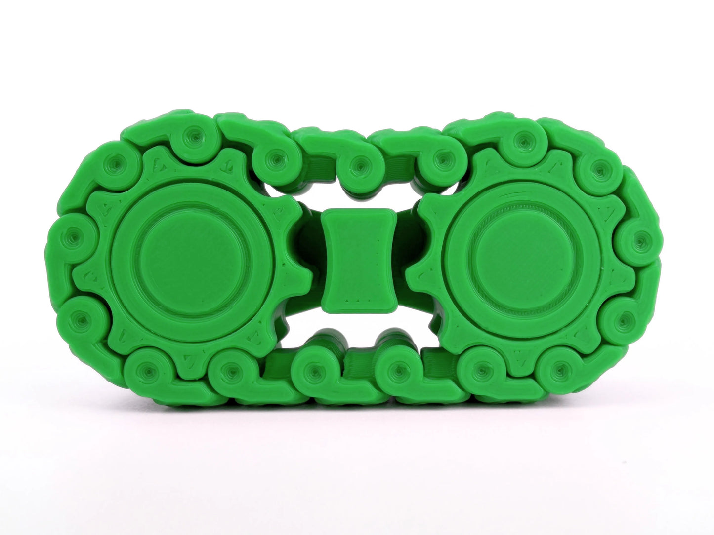 Fidget Toy Anti Stress Kettenrollen Fidget mit beweglicher Panzerkette Pocket Gadget Geschenk für Technikfans Maker und Büro