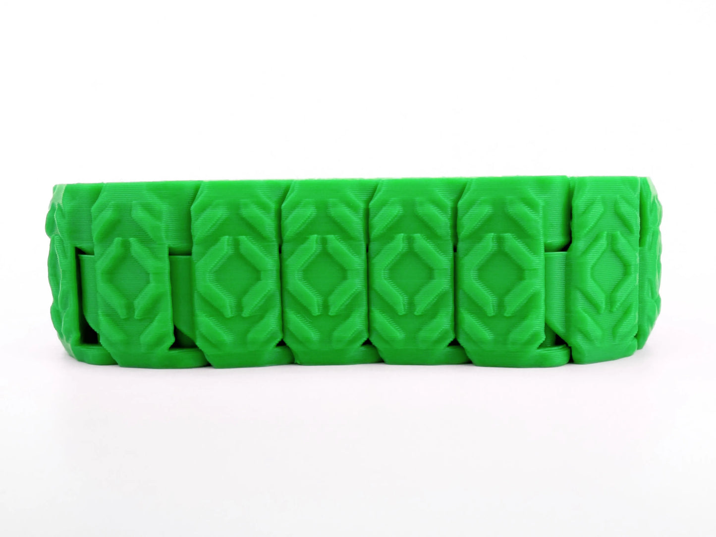 Fidget Toy Anti Stress Kettenrollen Fidget mit beweglicher Panzerkette Pocket Gadget Geschenk für Technikfans Maker und Büro