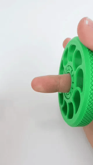 Fidget Spinner Anti Stress extremer Lager Spinner mit langer Drehzeit Technik Gadget Geschenk für Schreibtisch und Maker