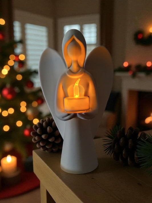 Christmas Angel – Weihnachtsengel mit LED-Teelichthalter