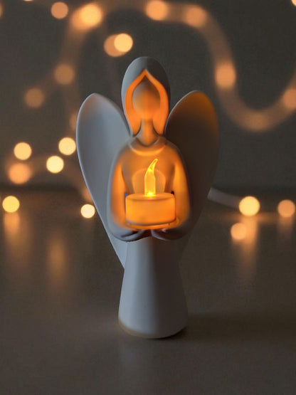 Christmas Angel – Weihnachtsengel mit LED-Teelichthalter