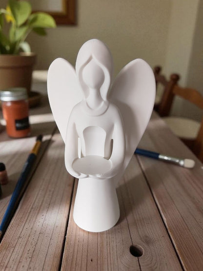 Christmas Angel – Weihnachtsengel mit LED-Teelichthalter