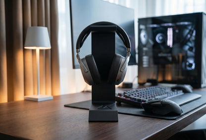 Kopfhörerständer Gaming Headset Halter moderner Headphone Stand für Schreibtisch Setup Homeoffice und Gamer Geschenk