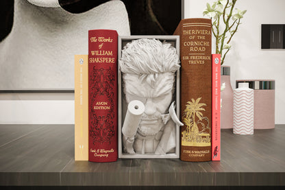 Book Nook Bücherregal Deko Stealth Soldat Gaming Regal Nische Wanddeko Geschenk für Gamer Leser und Sammler