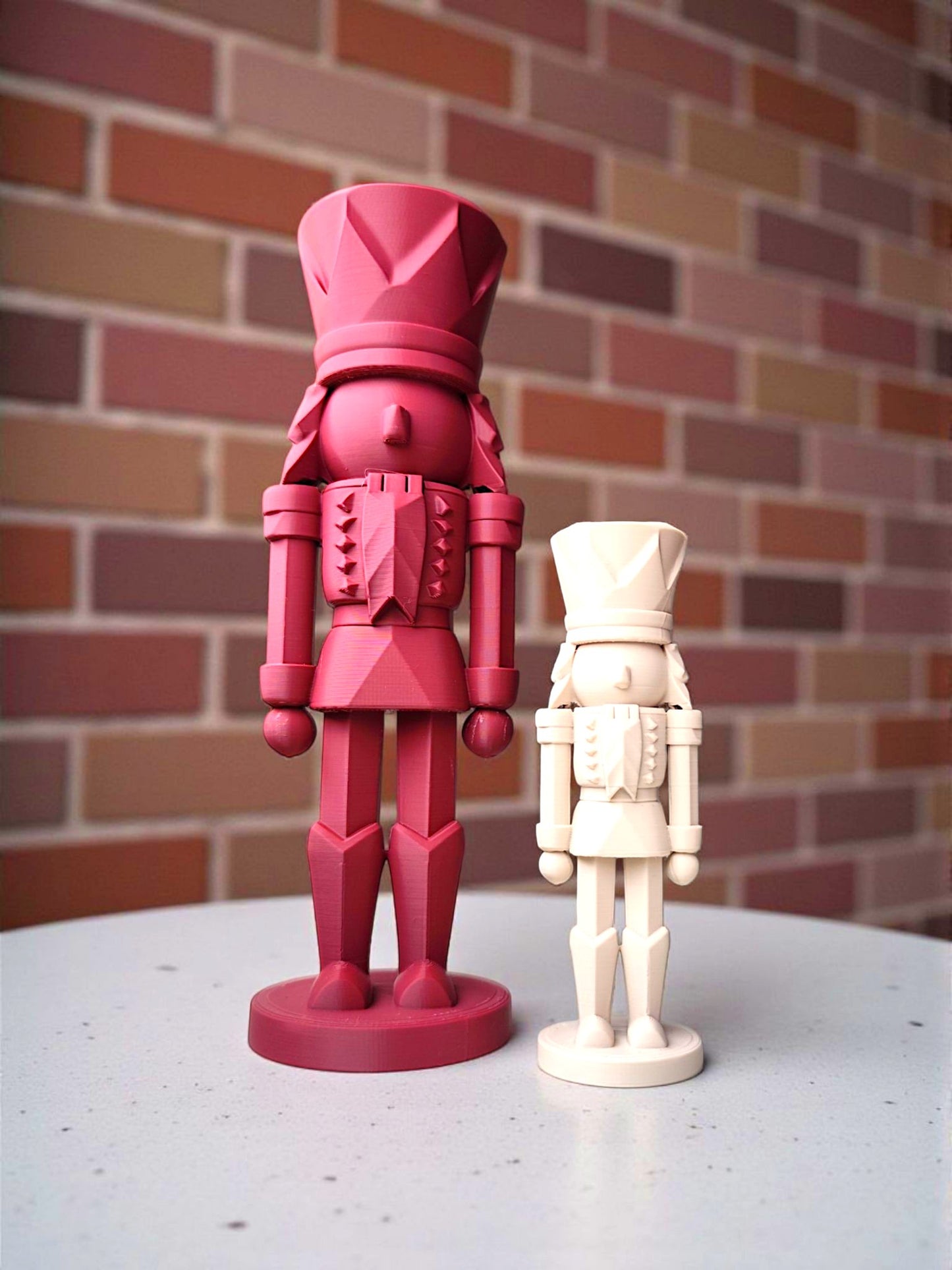 Moderner Nussknacker – 3D-gedruckte Weihnachtsfigur im zeitgemäßen Design