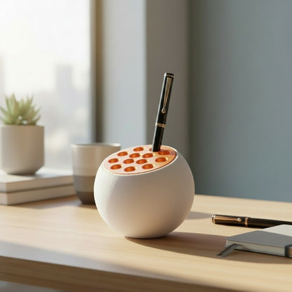 Moderner Stiftehalter TrypoBall, Organizer für Schreibtisch & Büro