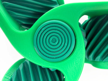 Fidget Spinner Anti Stress Helix Zahnrad Spinner mit mechanischer Bewegung Technik Gadget Geschenk