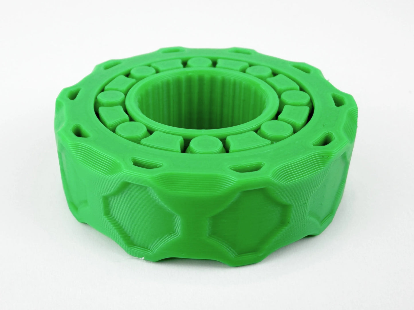 Fidget Spinner Anti Stress Lager Fidget mit Rollenlager Technik Gadget Geschenk für Schreibtisch Büro und Maker