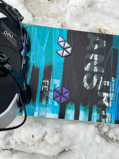 Modular Stomp pad snowboard – Custom Grip Pads