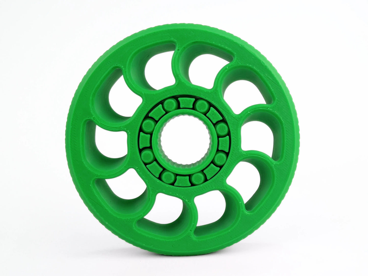 Fidget Spinner Anti Stress extremer Lager Spinner mit langer Drehzeit Technik Gadget Geschenk für Schreibtisch und Maker