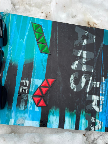Modular Stomp pad snowboard – Custom Grip Pads