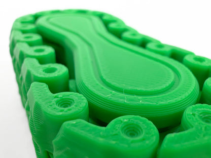 Fidget Toy Anti Stress Kettenrollen Fidget mit beweglicher Panzerkette Pocket Gadget Geschenk für Technikfans Maker und Büro