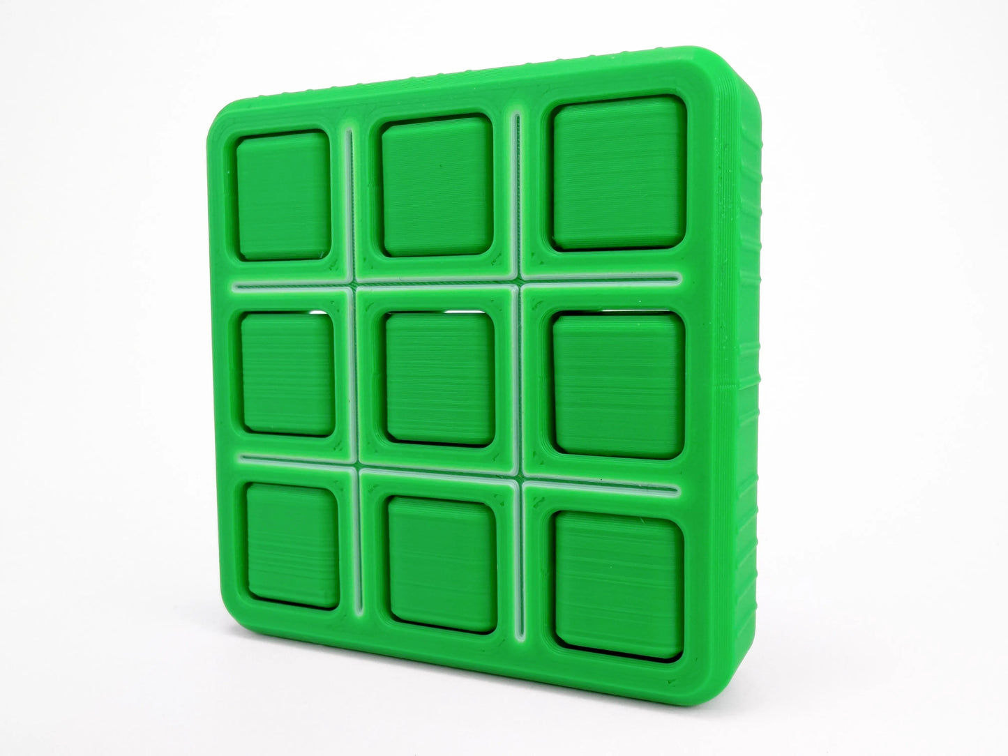 Fidget Toy Anti Stress Tic Tac Toe Spiel mit drehbaren X O Feldern Reisespiel Geschenk für Kinder Teenager und Schreibtisch