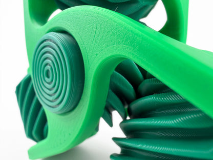 Fidget Spinner Anti Stress Helix Zahnrad Spinner mit mechanischer Bewegung Technik Gadget Geschenk