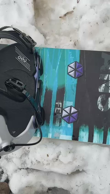 Modular Stomp pad snowboard – Custom Grip Pads